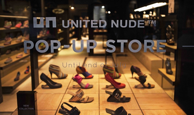 la licenciatura Consecutivo ranura United Nude Pop-Up Store - Good2b lifestyle Barcelona & Madrid