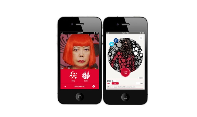 Louis Vuitton-Yayoi Kusama iPhone App