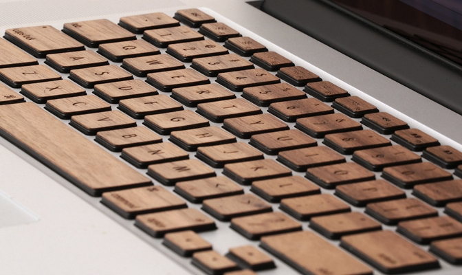 Lazerwood Keys for MacBook Pro