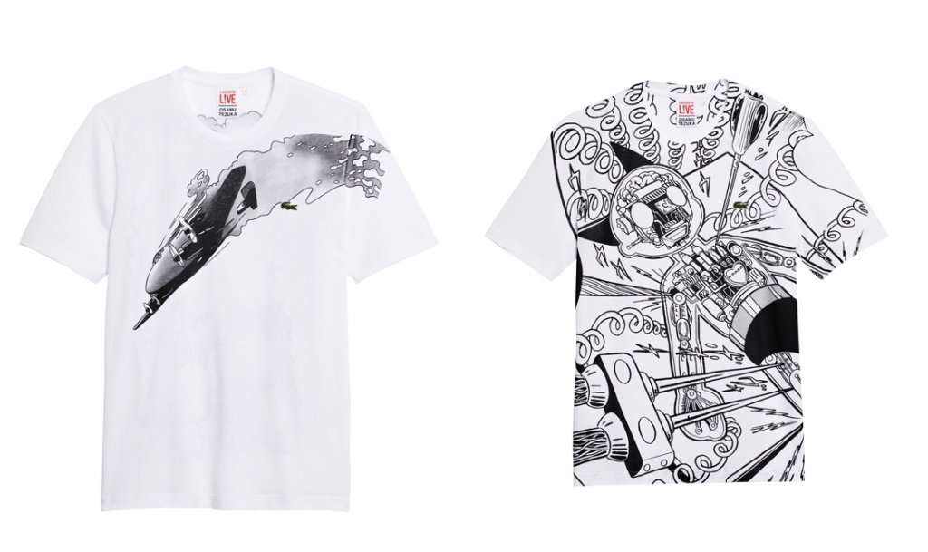 Lacoste L!VE x Osamu Tezuka