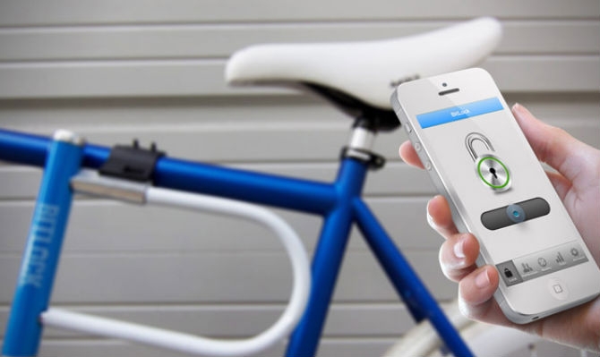 Bitlock, the Smartphone-Controlled Bike Lock