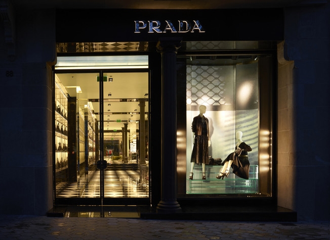 Prada flagship store opening