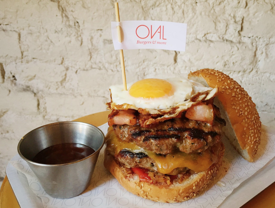 Oval, burgers & more