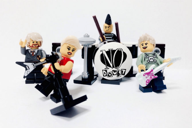 Bandas icónicas x Lego