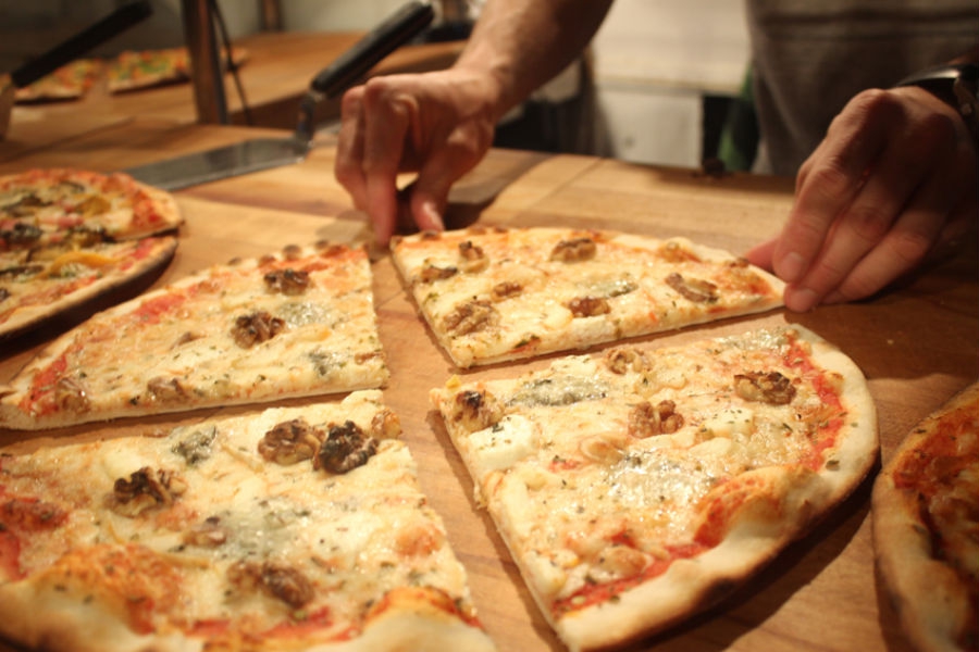Messié Pizza, porciones gourmet en Gracia