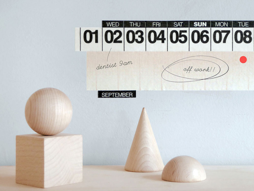 Masking Tape Calendar