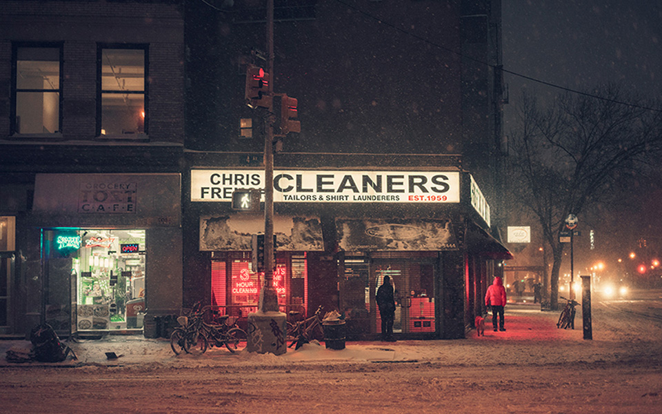 Franck Bohbot, Nueva York, el invierno, la noche…