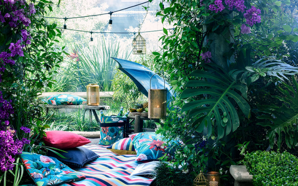 Un hogar tropical y colorista con H&M Home