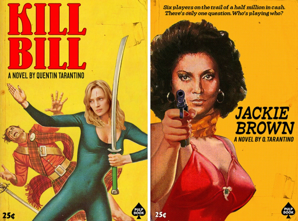 Los films de Tarantino, en libros Vintage