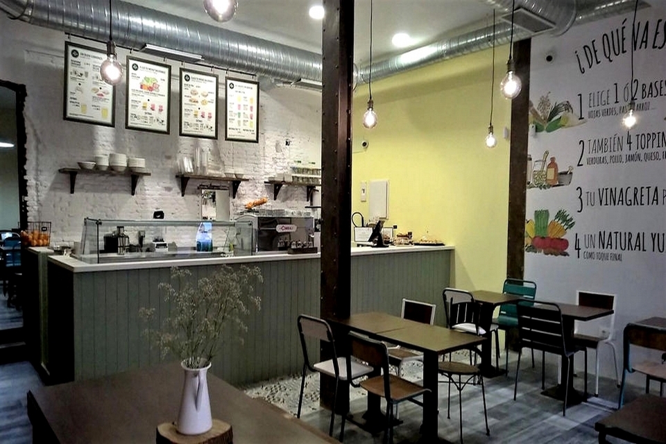 Pinale, el coffee shop que además es salad bar