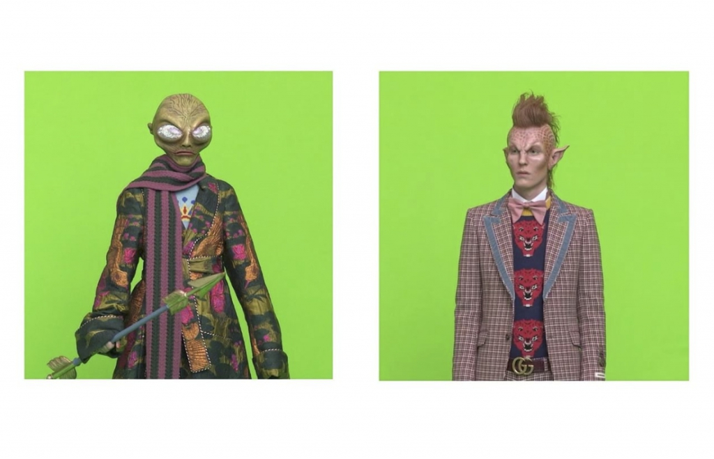 Gucci, moda de otra galaxia
