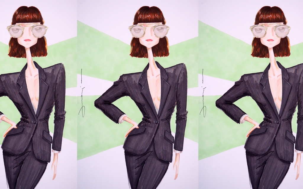 Maravillosas ilustraciones de Juanjo Villaba para Oliver Peoples