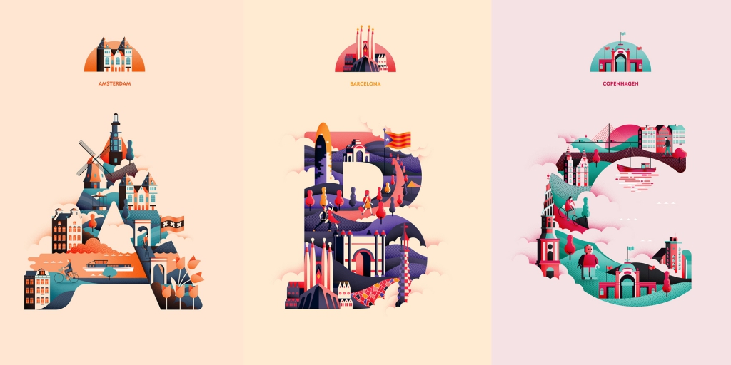 El abecedario de viajes ilustrado de Jack Daly