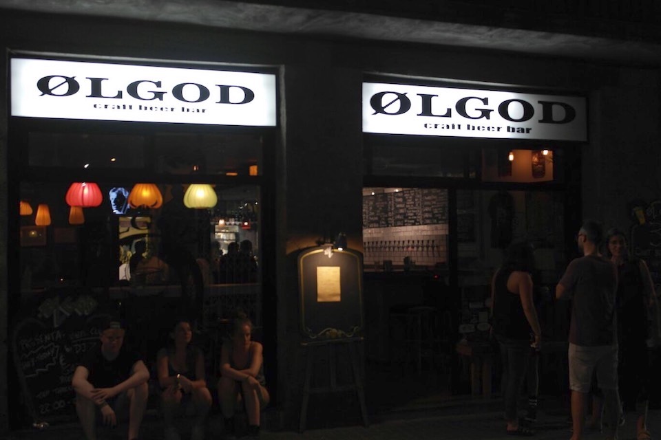 El paraíso de la cerveza artesana al cruzar las puertas del Ølgod