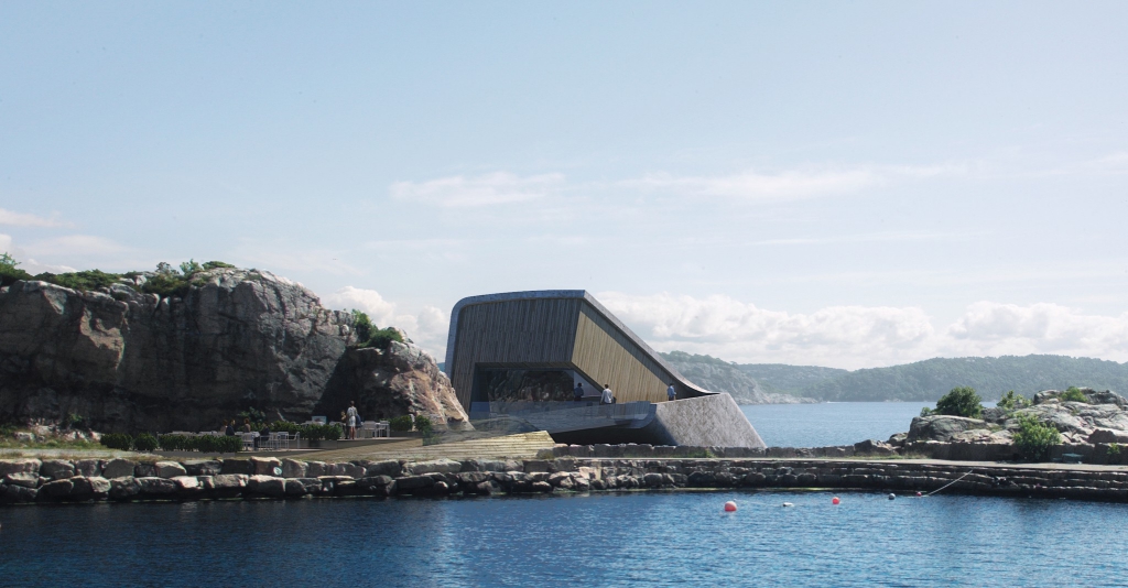 Snøhetta crean el primer restaurante submarino de Europa