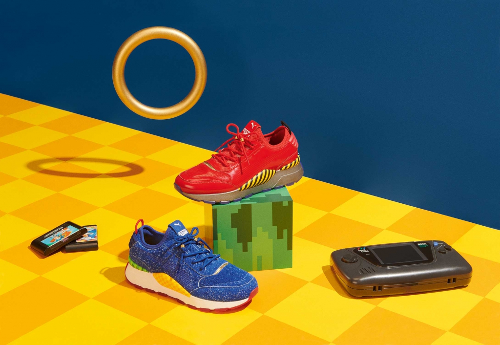 PUMA X SEGA, la colección inspirada en Sonic the Hedgehog