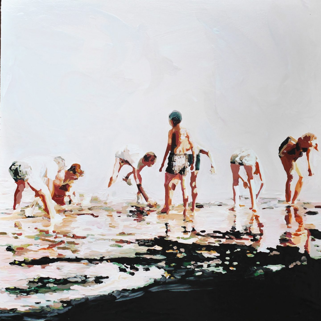 Pintura y fotografía se unen en las obras de Lisa Golightly