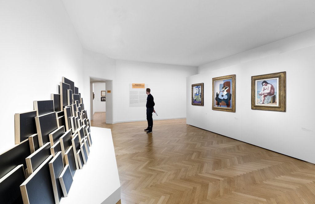 Picasso visto por detrás en el museo Berggruen de Berlín