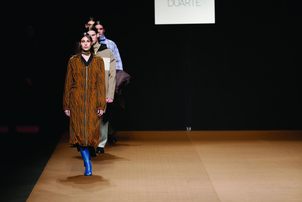 El universo redefinido de Duarte para la FW19-20 en la Mercedes Benz Fashion Week Madrid