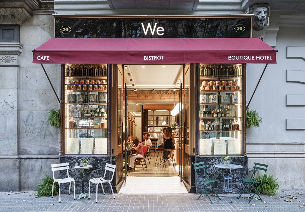 We Bistrot, un rincón bohemio y acogedor en Arc de Triomf