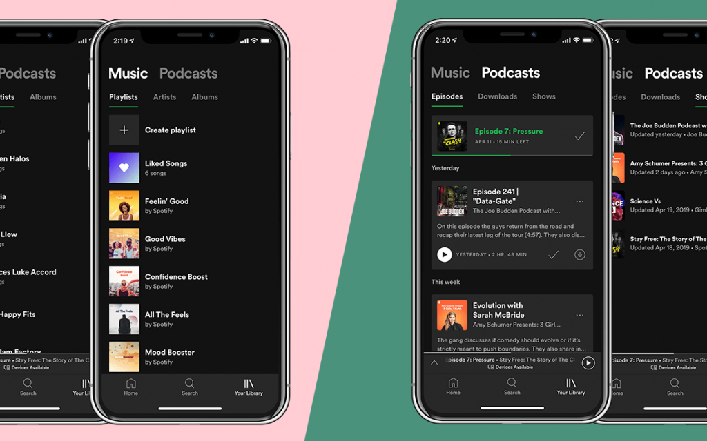 La nueva actualización de Spotify Premium desvía nuestra atención hacia los podcasts (y con razón)