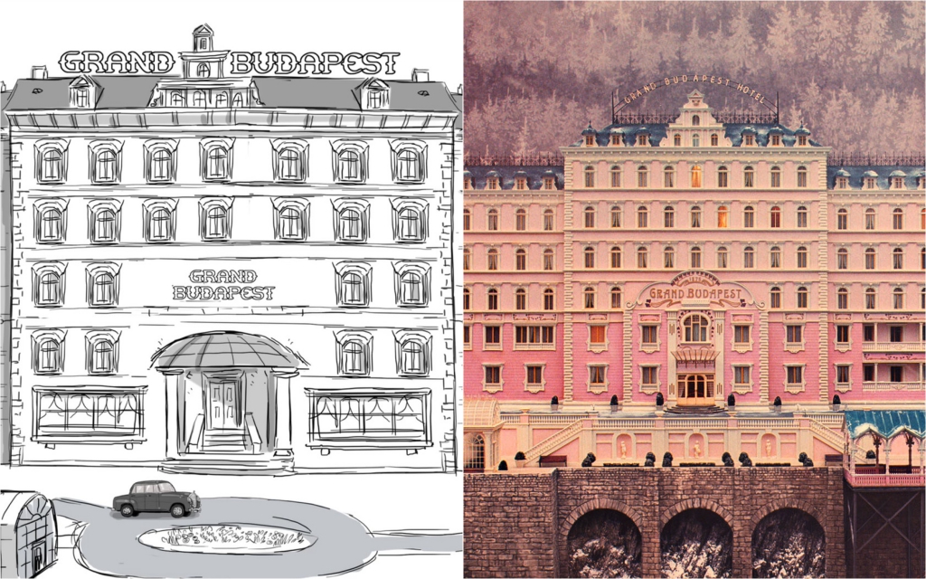 Wes Anderson narra el storyboard original de su película más aclamada, ‘El Gran Hotel Budapest’
