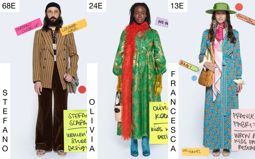 Gucci ‘Epilogue’ substituye a los modelos por diseñadores