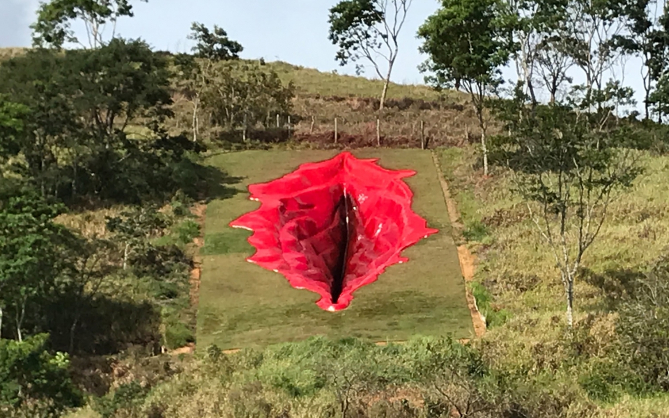 Una Nueva Escultura En Forma De Vulva Gigante Aparece En Brasil Good B Lifestyle Barcelona