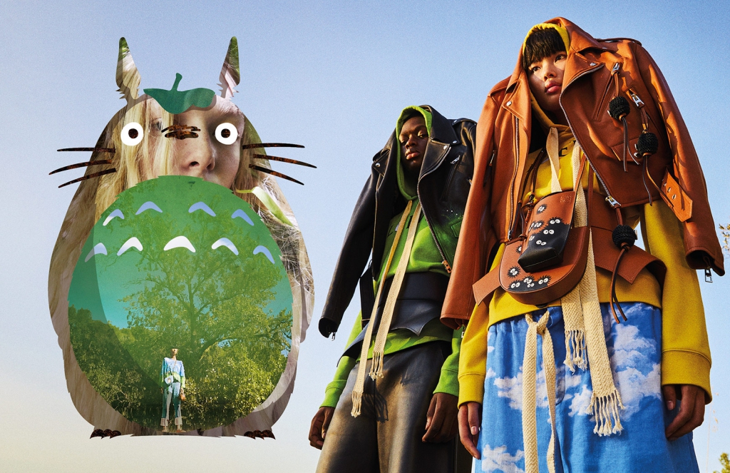 La nueva colección cápsula de Loewe es un homenaje a la película de Studio Ghibli ‘Mi vecino Totoro’