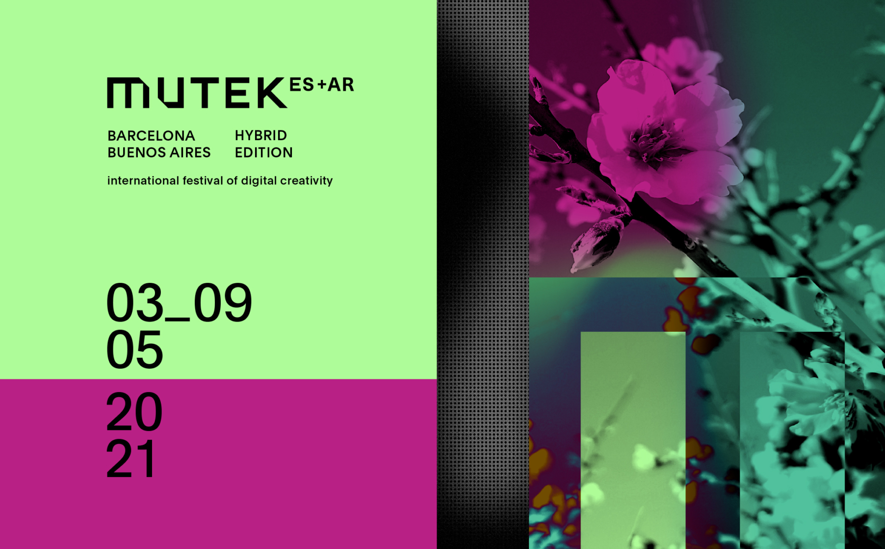 El Festival MUTEK ES arranca una nueva edición conjunta con MUTEK AR, del 3 al 9 de mayo en Barcelona