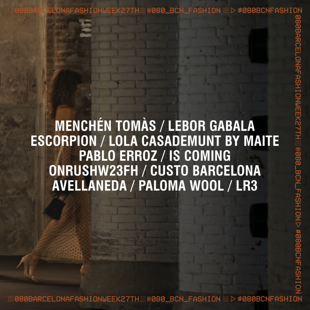 La nueva edición de la 080 Barcelona Fashion se retransmitirá en streaming desde La Pedrera