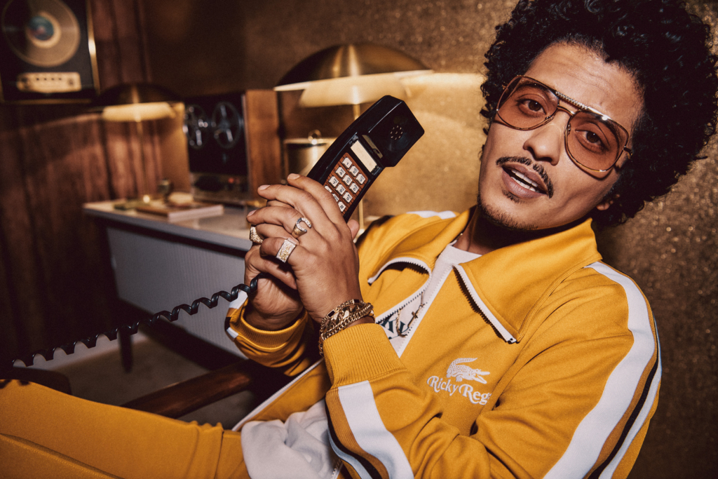 Ricky Regal (aka Bruno Mars) lanza su primera colección junto a Lacoste