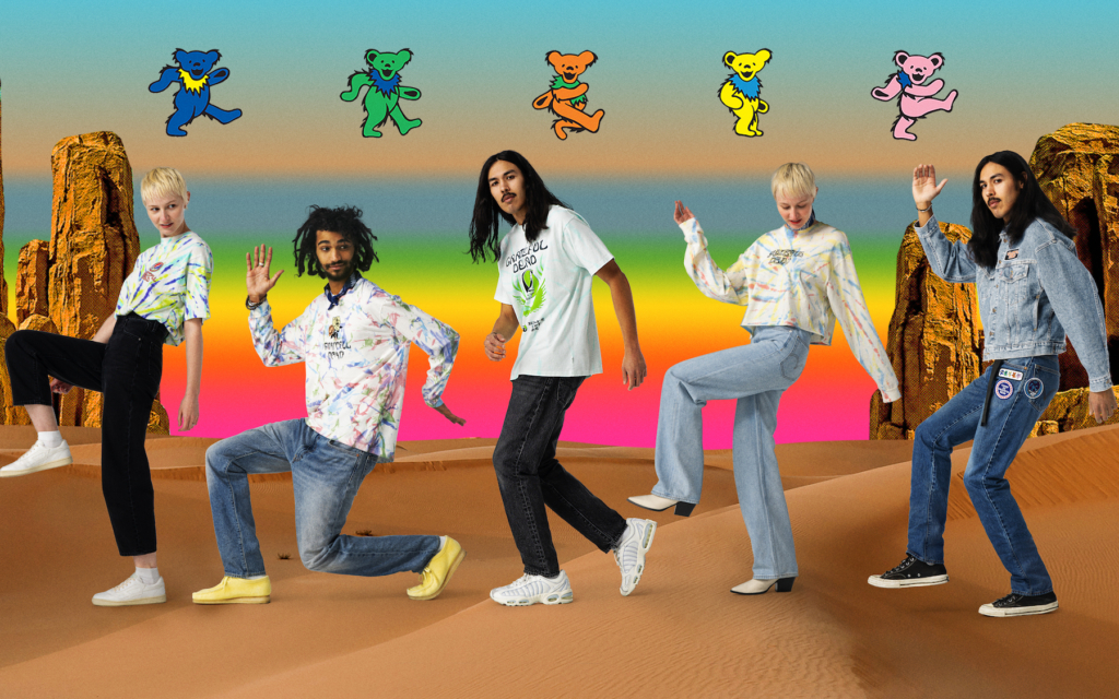 Levi’s® y Grateful Dead se alían en una colección única para este verano