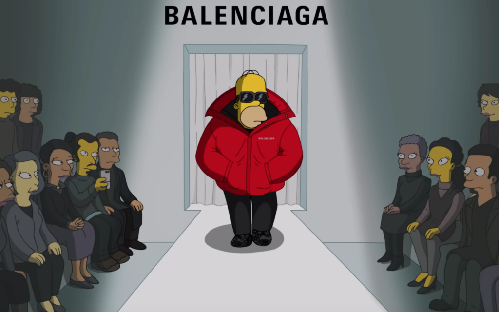 Balenciaga presenta su nueva colección con un capítulo de ‘Los Simpsons’
