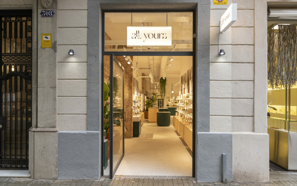 El paraíso de la cosmética natural se llama All Yours y está en Barcelona