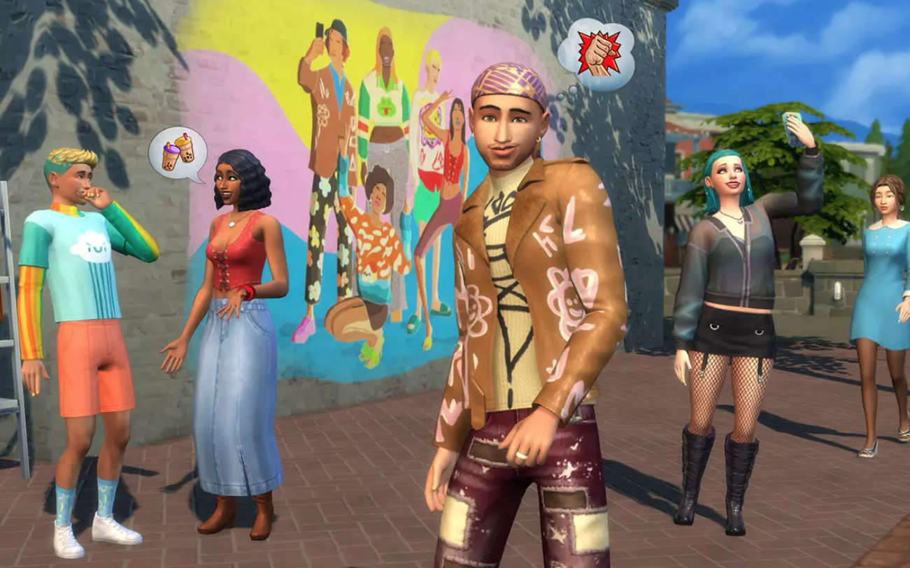 Depop y ‘Los Sims’ llevan la ropa de segunda mano al metaverso