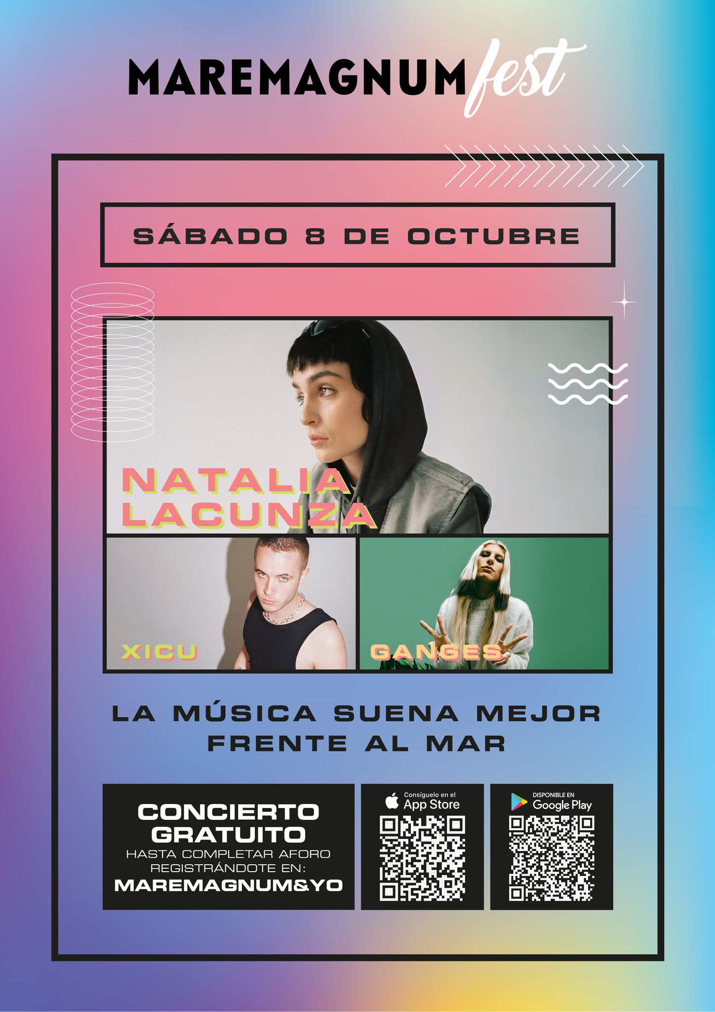 Natalia Lacunza el Maremagnum Fest 2022 8 de octubre - Good2b lifestyle Barcelona Madrid