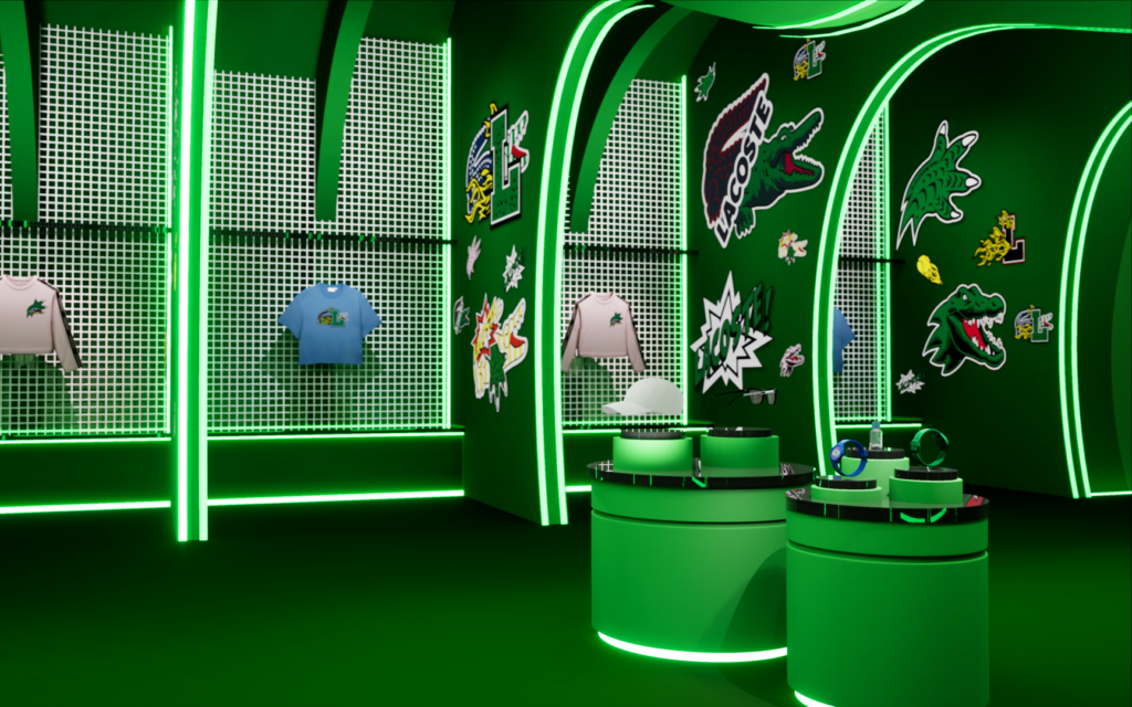 Lacoste abre su primera tienda virtual gamificada