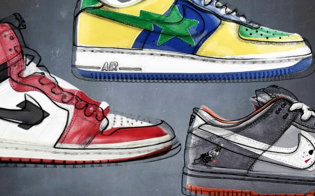 Nike denuncia a A BATHING APE® por plagiar tres de sus zapatillas más icónicas