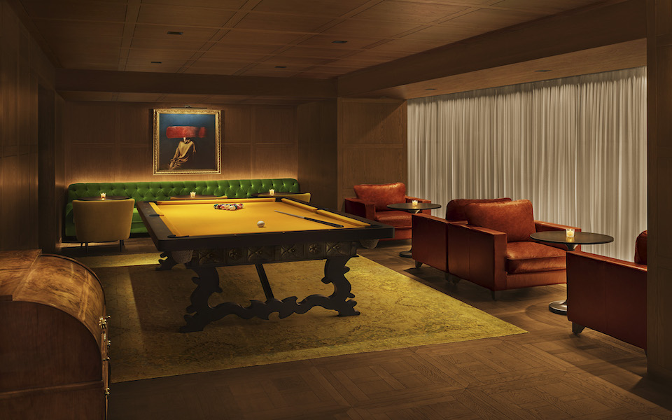 Punch Room Pool Table