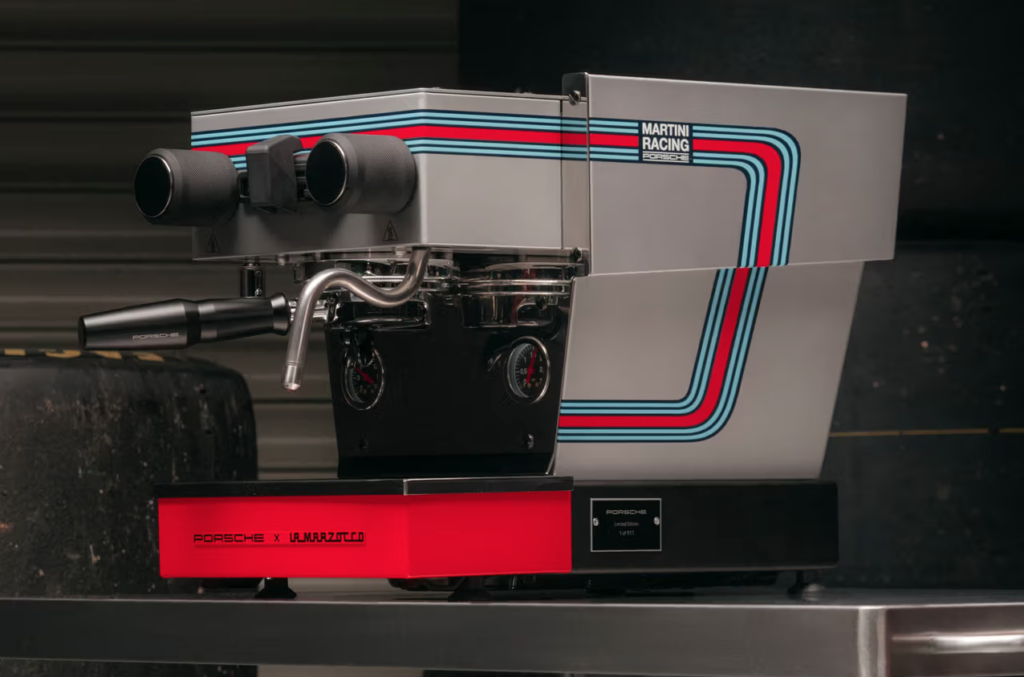 Porsche x La Marzocco: una alianza de lujo y café