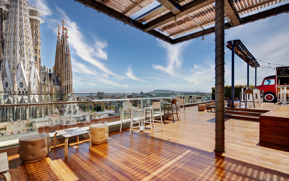 El brunch se sirve con vistas en el rooftop de Sercotel