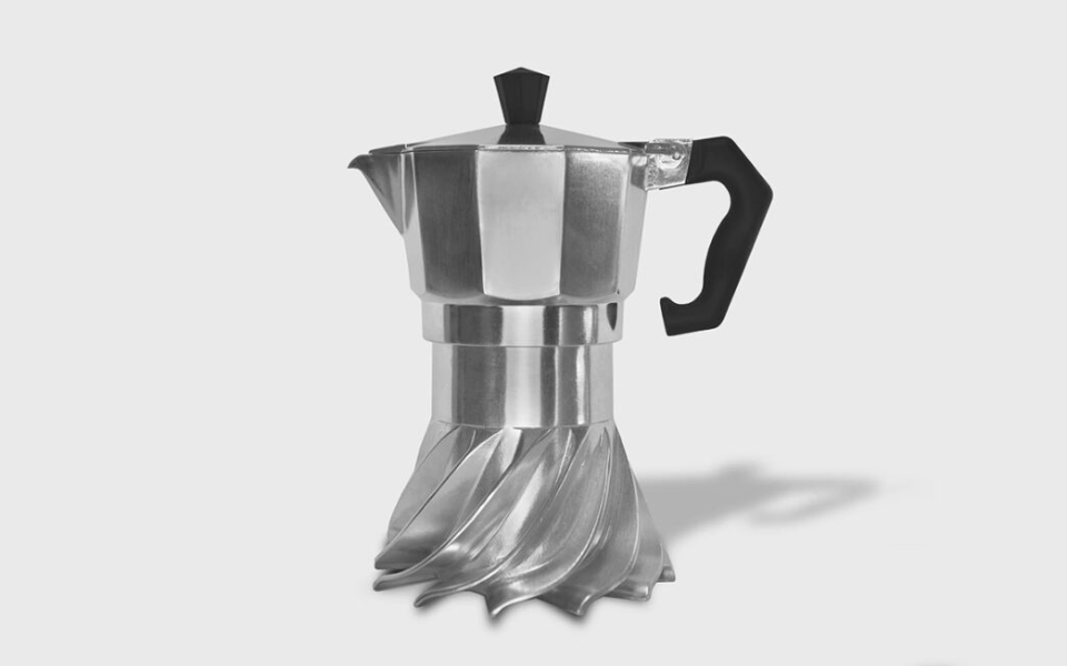 Turbo Moka: la actualización de la clásica moka italiana en clave de diseño
