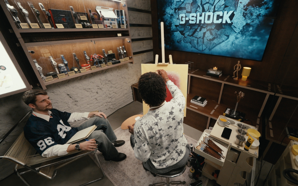 Terapia de Shock: el arte de Leïti Sène se une a G-SHOCK